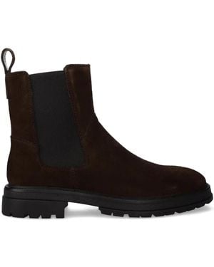 Vagabond Shoemakers Chelsea-Boots Aus Wildleder - Schwarz