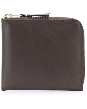 Comme des Garçons Sa3100 ファスナー財布 - ブラウン