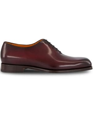 Santoni Lace-Up Oxford Shoes - Brown