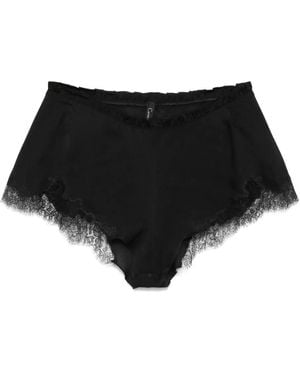 Carine Gilson Short En Soie - Noir