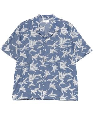 Universal Works Road Shirt - Blue