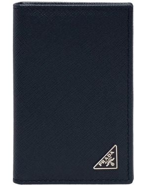 Prada Leather Wallet - Blue