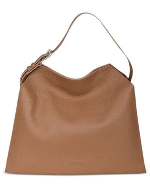 Orciani Medium Trinity Tote Bag - Brown