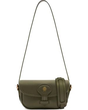Bally Beckett Leather Cross Body Bag - Metallic