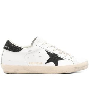Golden Goose Star-Patch Trainers - White