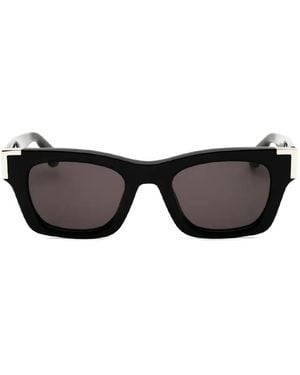 Palm Angels Rectangle-Frame Sunglasses - Black