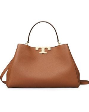 Tory Burch Eleanor Soft Satchel - Brown