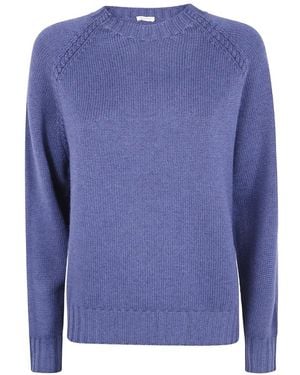 Rossopuro Raglan-Sleeve Sweater - Blue