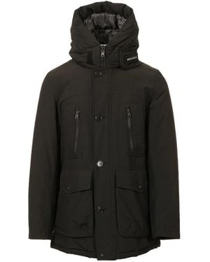 Woolrich Hooded Zip Jacket - Black