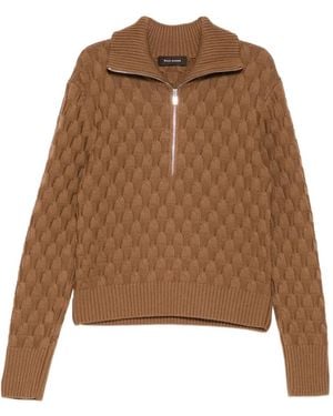 Wales Bonner Acoustic Jumper - Brown