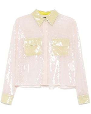 MVP WARDROBE Point Collar Shirt - White