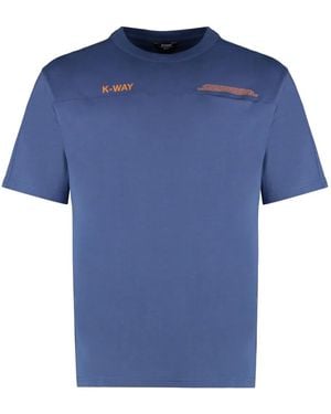 K-Way Fantome Tシャツ - ブルー