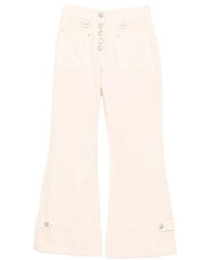 FARM Rio Cotton Bootcut Jeans - White