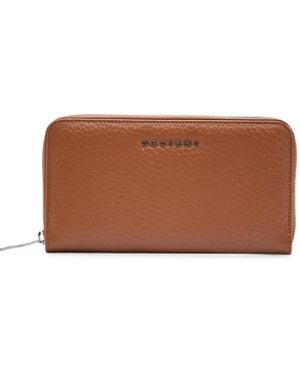Orciani Grained Leather Wallet - Brown