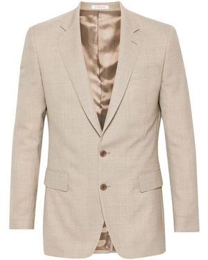 Fursac Mélange Virgin-Wool Blazer - Natural