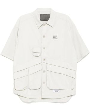 Musium Div. Logo-Print Shirt - White