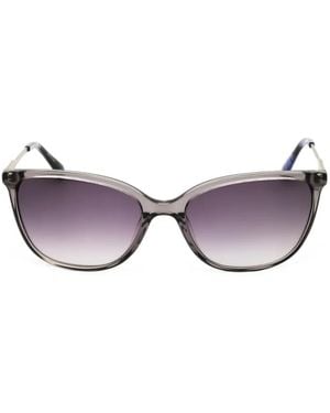 Nine West Oval-Frame Sunglasses - Purple