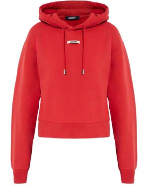 Jacquemus The Grosgrain Hoodie - Red