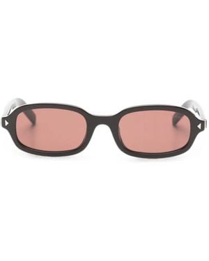 Prada Sonnenbrille Mit Eckigem Gestell - Pink