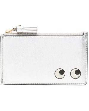 Anya Hindmarch Eyes Tassel Card Holder - White