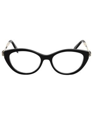 BVLGARI Serpenti Cat-Eye-Sonnenbrille - Schwarz