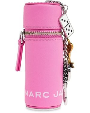 Marc Jacobs Llavero The Lipstick Case Charm - Rosa