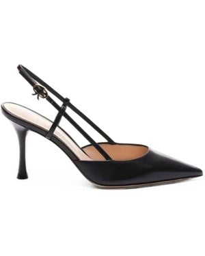 Gianvito Rossi Ascent Slingback Pumps - White