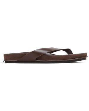 Jacquemus Les Tatanes Leather Sandals - White