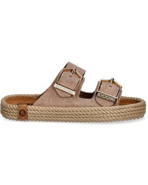 Bohonomad Buckle-Fastening Rope-Detail Espadrilles - White