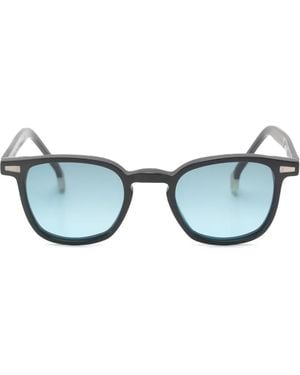 Kyme Fernando Square-Frame Sunglasses - Blue