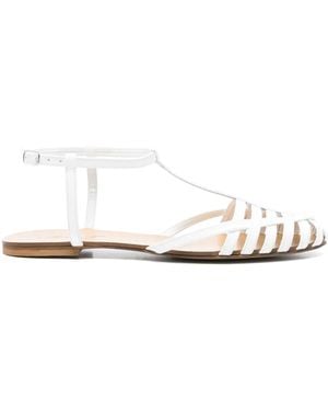 Anna F. Leather Sandals - ホワイト