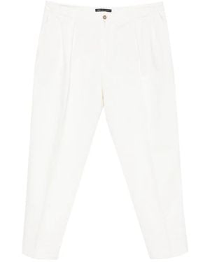 Briglia 1949 Portobello Pleated Trousers - White