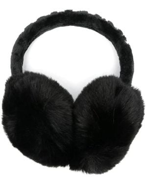 Goldbergh Calentadores Fluffy - Negro