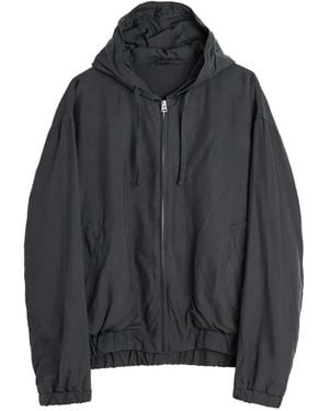 Lady White Co. X Kaptain Sunshine Silk Jacket - Black