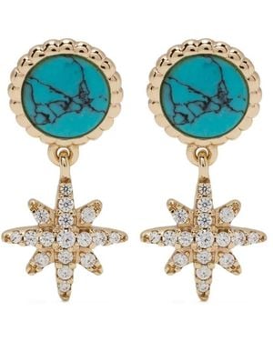 Apm Monaco Lagoon Météorites Earrings - Blue