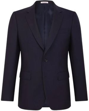 Fursac Virgin-Wool Blazer - Blue