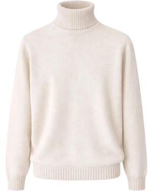 Jurta Roll-Neck Turtleneck Jumper - White