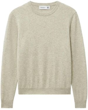 Pringle of Scotland Kaschmirpullover Mit Rundhalsausschnitt - Natur