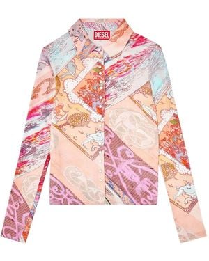 DIESEL C-Amelia Shirt - Pink