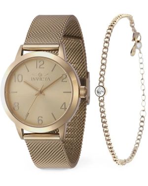INVICTA WATCH Wildflower 34Mm Watch - Natural
