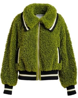 Essentiel Antwerp ボンバージャケット - グリーン