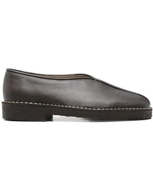 Lemaire Piped Slippers - Grey