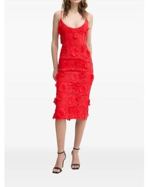 Bardot Adei Midi Dress - Red