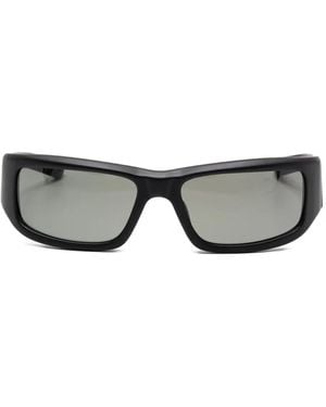 Jacquemus Geometric-Frame Sunglasses - Grey