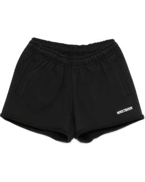 WRSTBHVR Logo Shorts - Black