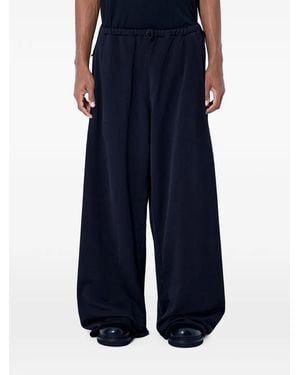 Kiko Kostadinov Elasticated Wide-Leg Trousers - Blue