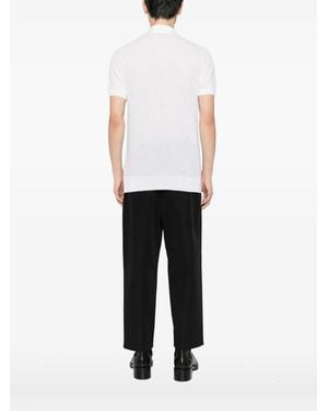Tom Ford Knit Polo Shirt - White