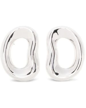 Charlotte Chesnais Boucles D'Oreilles Shima - Blanc