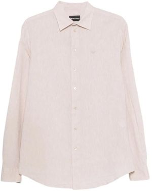 Emporio Armani Long-Sleeve Shirt - Pink