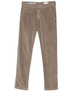 Jacob Cohen Bobby Corduroy Trousers - Grey
